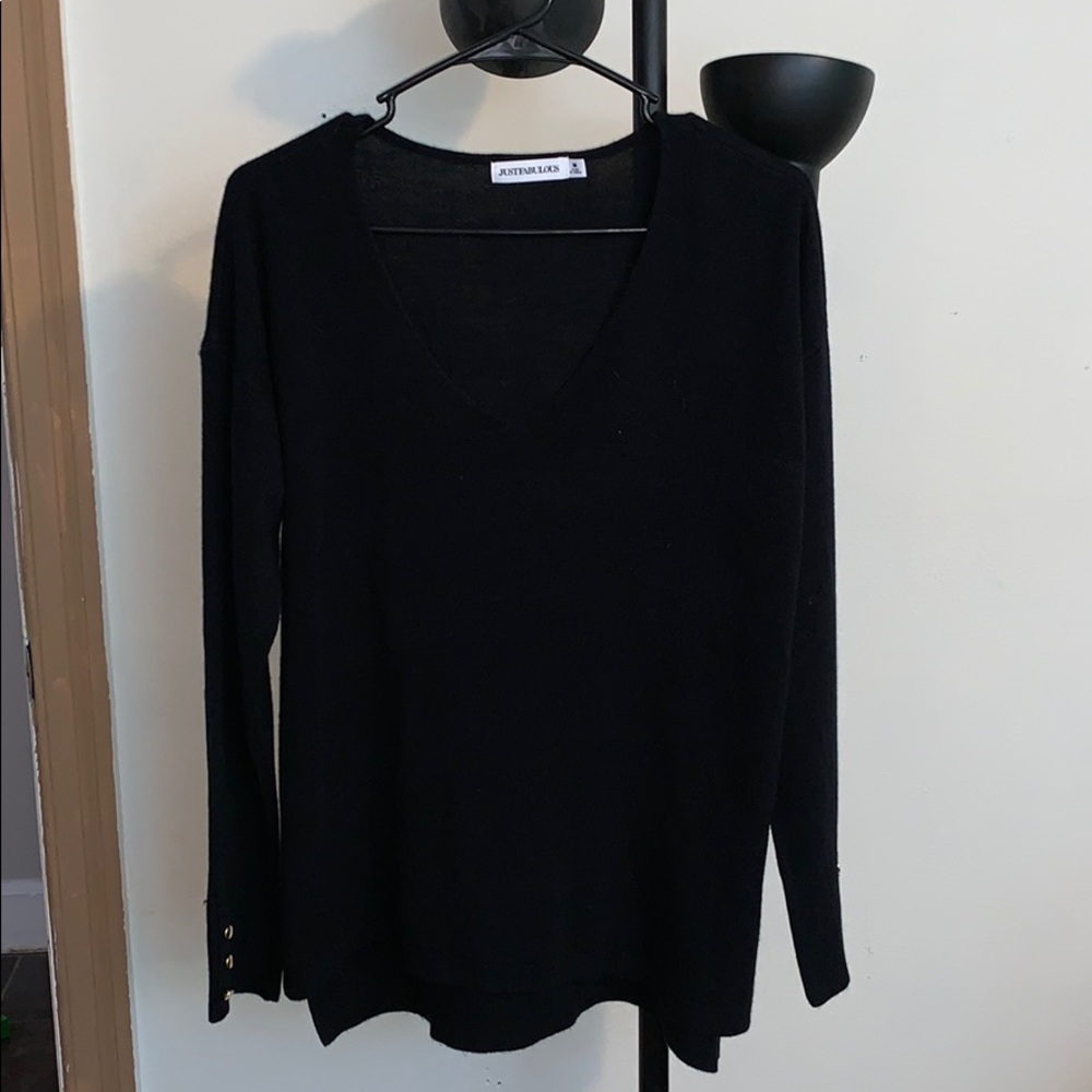 Black sweater